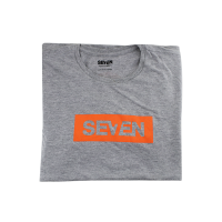 Camiseta Seven Hookah - Mescla / Laranja
