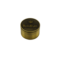 Dichavador / Triturador Metal Pequeno HoneyPuff - Dourado Envelhecido