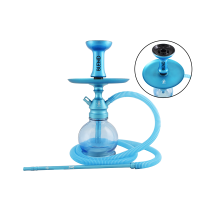 Kit Narguile Completo Anubis Compact Edition - Azul Claro M2
