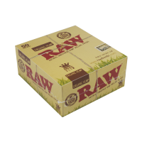Papel Para Cigarro/Seda Raw Organic Hemp Ks - Cx com 50 uni