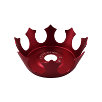 Prato Love King Coroa  - Vermelho 